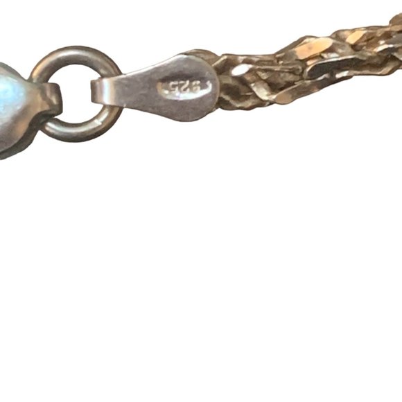 Large Turquoise Pendant with 925 Silver Chain - Picture 7 of 10